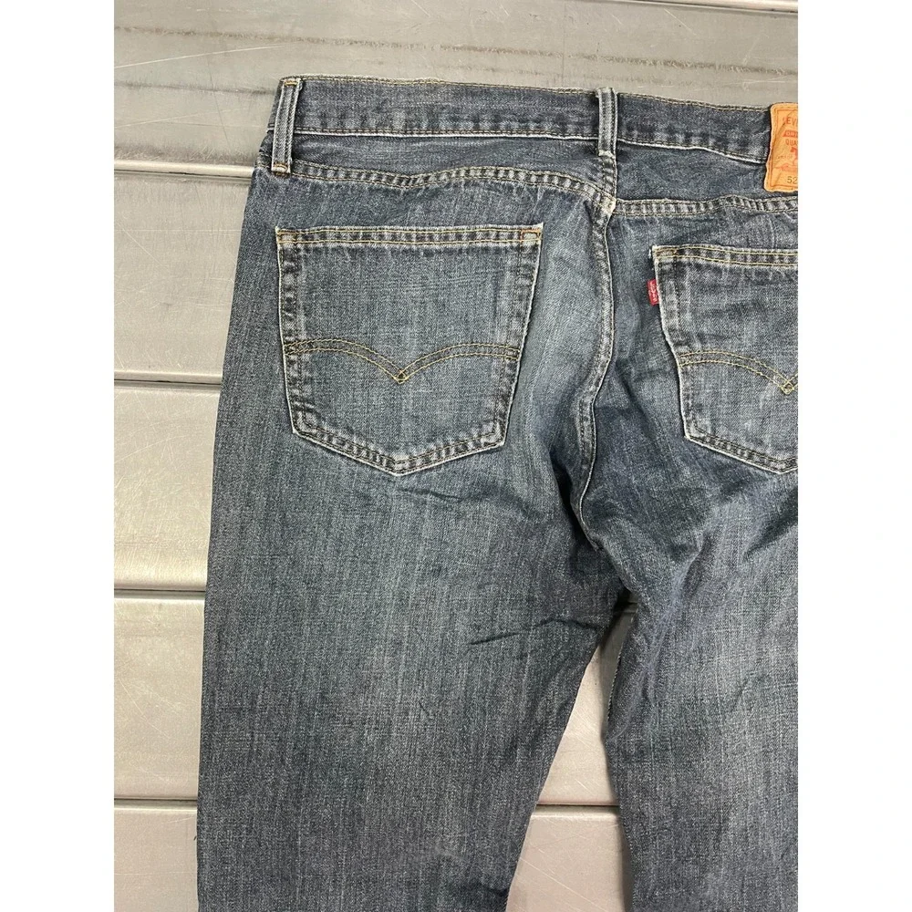 VTG Levis 527 Jeans Mens 36X32  Blue Medium Wash Denim Slim‎ Bootcut 100% Cotton
